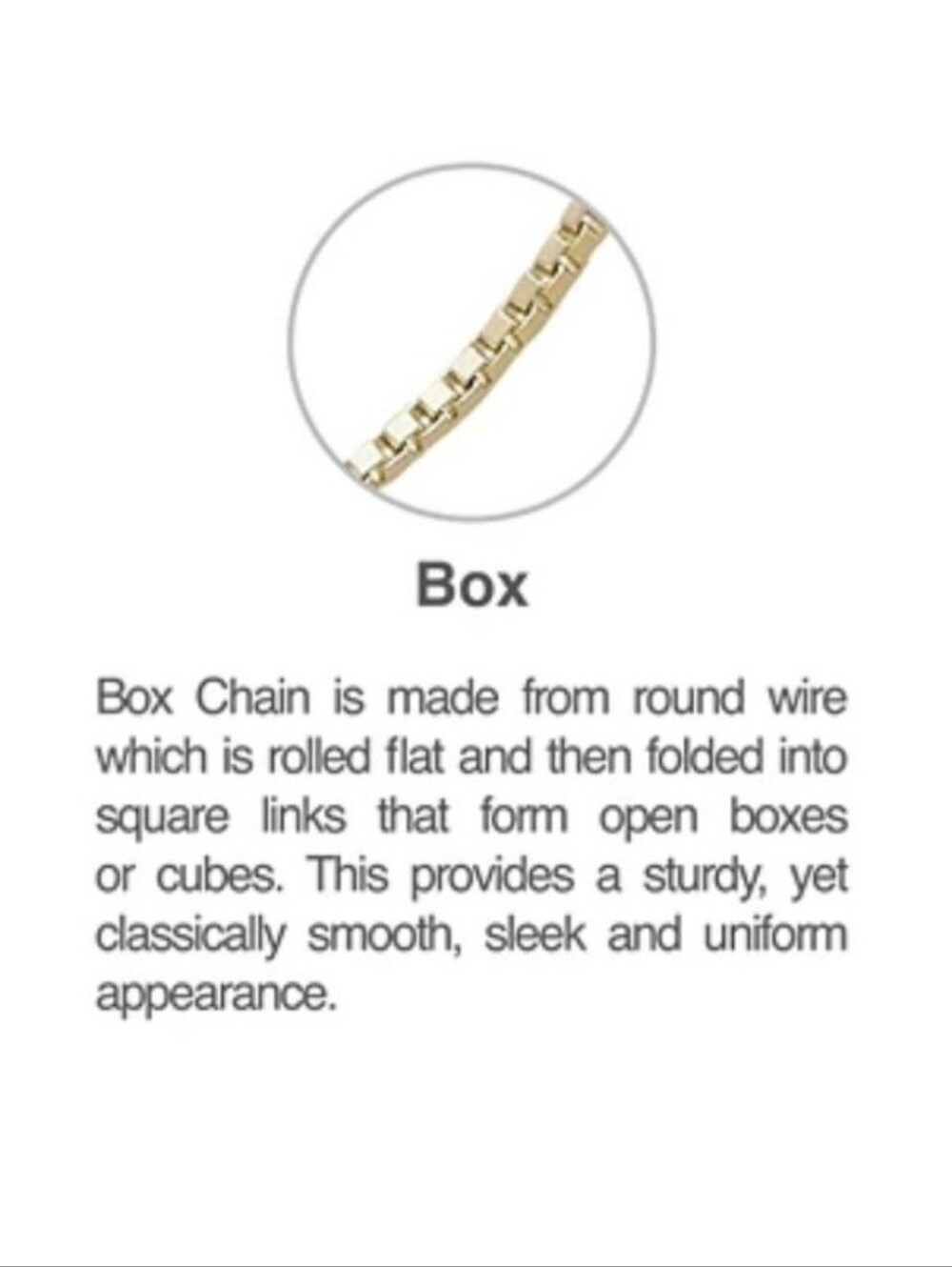 Chain Guide! 16 different types of chains and descriptions